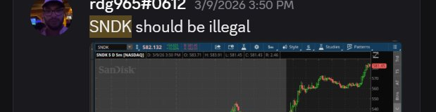 SNDK should be illegal